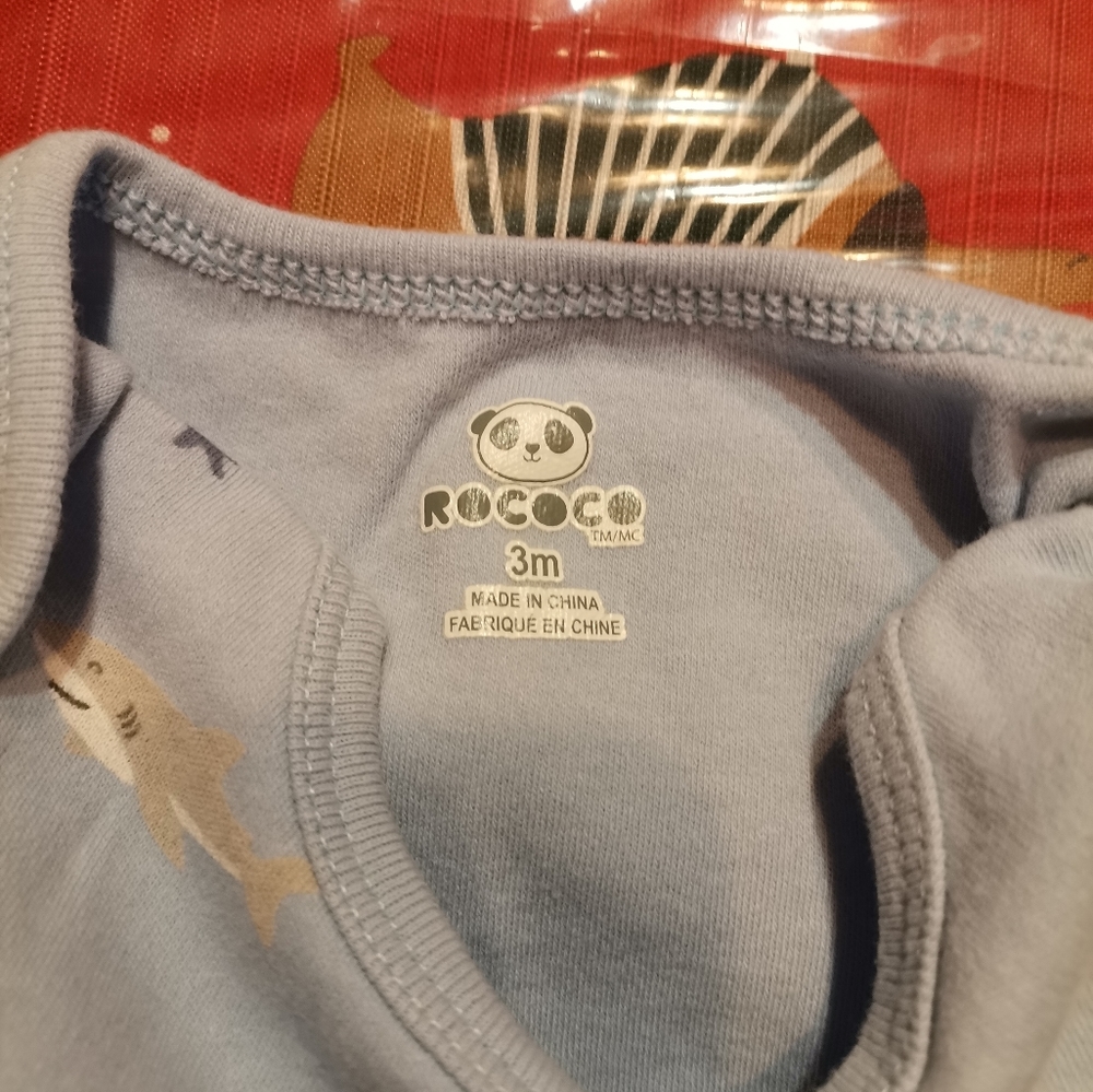 Bundle Rococo 5 onesies size 3M - Picture 2 of 7
